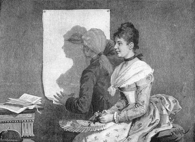 Shadow-Drawing by Johannes Raphael Wehle